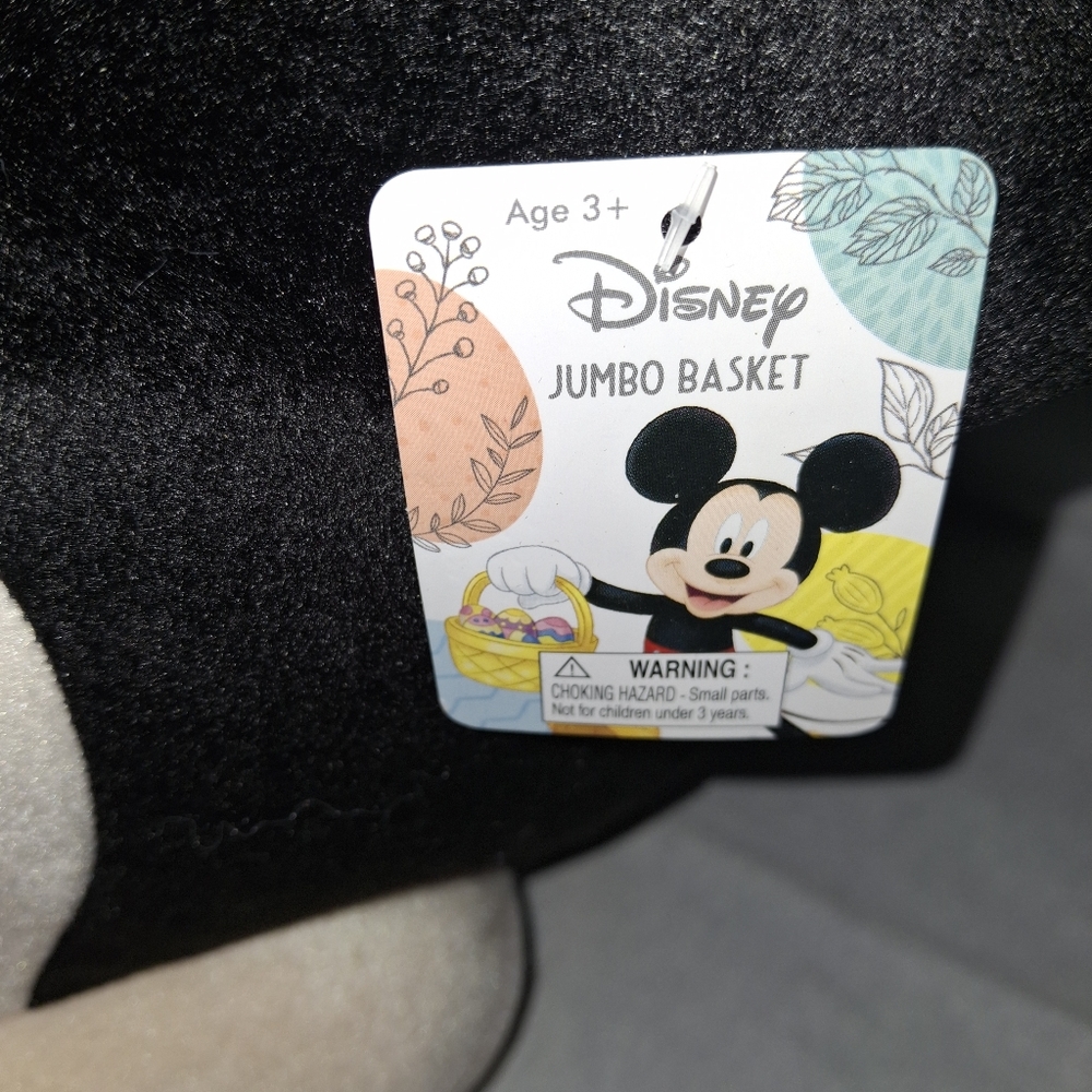 Disney Mickey Mouse Junbo Plush Easter Basket - Picture 2 of 5